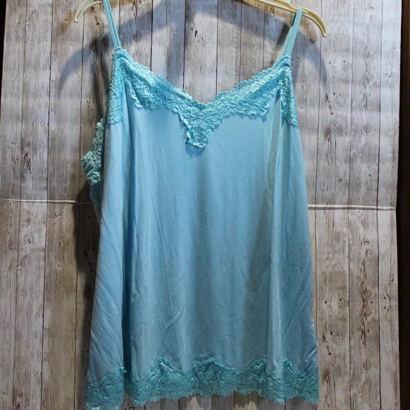 LOT of 3 Camisole / Tank Tops Apt 9 & Layne Bryant Burgundy, Teal, Taupe - Picture 7 of 16